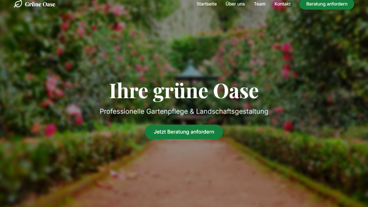 Grüne Oase